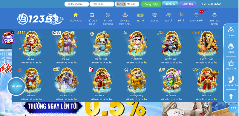 123B - Nhà cái Casino uy tín nhất nhì Châu Á