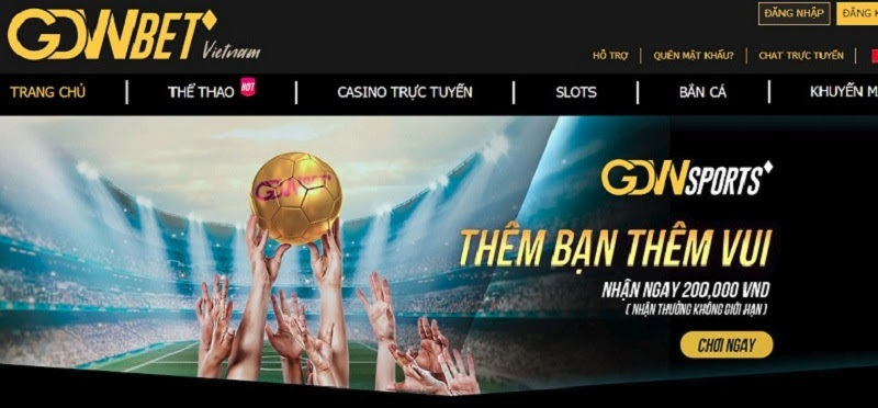 GDWBET – Nhà cái số 1 chuyên gia cá cược trực tuyến, nhận ngay quà khủng