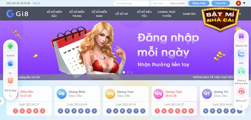 Gi8 – Nhà cái lô đề online siêu uy tín với tỷ lệ cược 1 ăn 99