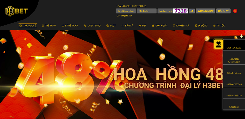 H3BET - Nhà cái đem đến trải nghiệm cá cược độc đáo cho dân cược