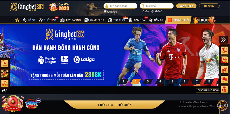Kingbet86 – Nhà cái số 1, Lựa chọn tốt nhất của dân sành game trực tuyến