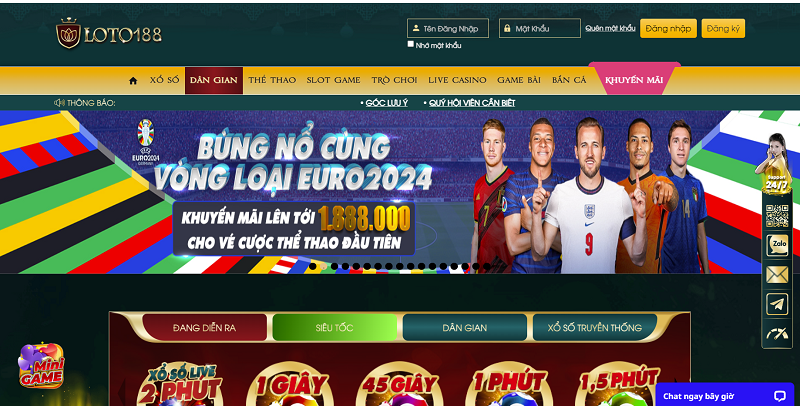 LOTO188 – Nhà cái số 1 chuyên lô đề minh bạch, hấp dẫn nhất Châu Á