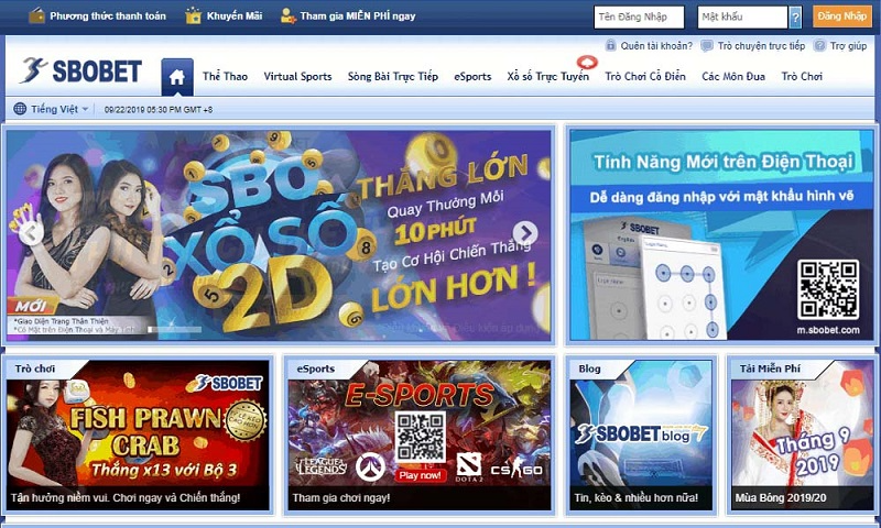 Sbobet - Sự bùng nổ của game cá cược online