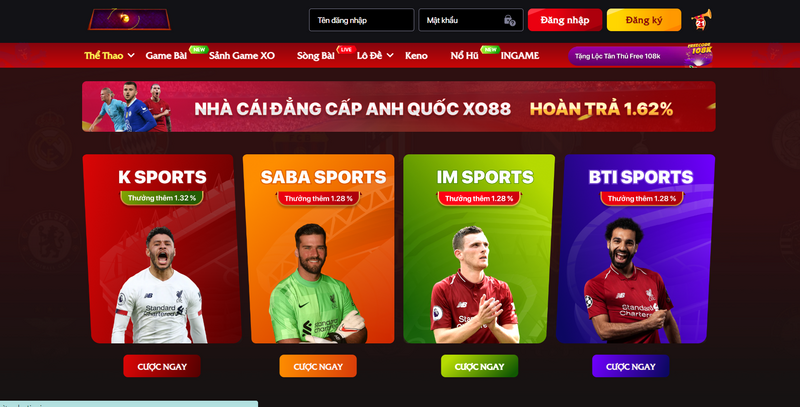 XO88 - Mang cả thế giới đỏ đen về tay anh em game thủ